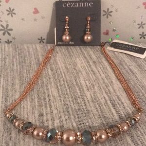 Cezanne combo earrings and necklace 💎💎